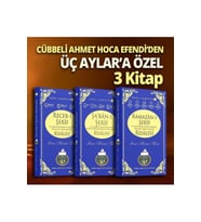 Cübbeli Ahmet Hoca Yayıncılık Üç Aylar'a Özel 3 Kitap