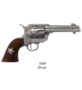 Dekoratif Denix-CAL.45 PEACEMAKER REVOLVER 4,75", ABD 1873-Made in Spain-Handmade