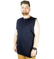 Mode XL Büyük Beden Erkek Basic Atlet 20004 Lacivert