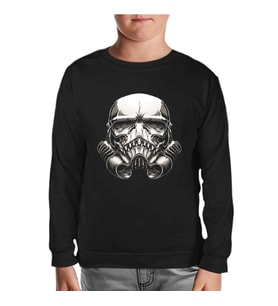 Star Wars - Trooper Siyah Çocuk Sweatshirt