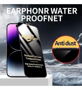 İphone 14 pro 3D Elmas Kesim Diamont Cam Ekran Koruyucu