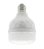 Ledx AL-TB40 40 Watt 6500K Beyaz 4800 Lümen E27 Akım Korumalı Kristal Torch Led Ampul