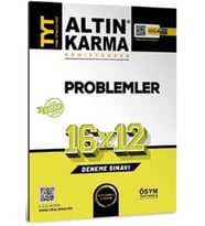 TYT Problemler 16 x 12 Deneme Altın Karma Yayınları