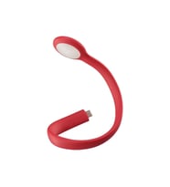 LED'li USB Lamba, Kırmızı, 30 cm