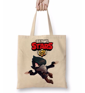 Brawl Stars Crow Bez Çanta Uzun Saplı