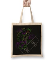 Neon 90's Ninja Turtle Donatello Bez Çanta Uzun Saplı