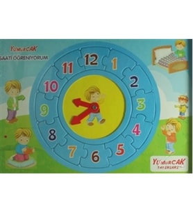 Saati Öğreniyorum (Puzzle)