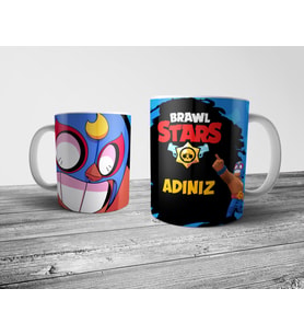 Pixxa  Brawl Stars EL PRIMO Kişiye Özel İsimli Kupa Bardak