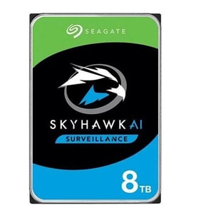 8 TB SEAGATE 3.5 SKYHAWK AI SATA 7200RPM 256MB 7/24 GUVENLIK ST8000VE001 (5 YIL RESMI DIST GARANTILI