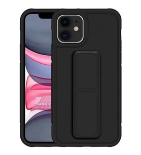 Apple iPhone 11 El Askı Magnet Kılıf Siyah