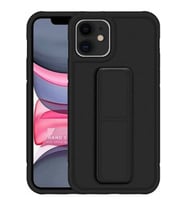 Apple iPhone 11 El Askı Magnet Kılıf Siyah