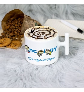 Onkoloji Doktoru Latte Fincanı