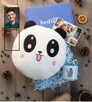 Kişiye Özel Karikatürlü Cat Dad Kedi Babası Hediye Kutusu - Kişiye Özel T Pastel Kupa, Peluş Yastık, Fotoğraf 1 Adet Babalar Günü Hediyesi