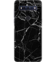 Tcl 10 Se Kılıf Excode Resimli Desenli Baskılı Silikon Kılıf Excode Fragile Black Mermer 1378