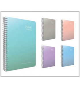 Kc 17x24 96 Yaprak Kareli Sert Kapak Spiralli The Notebook Defter (1 Adet