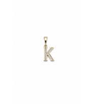 Zirkon Taşlı Gold Renk K Harfi Xuping Kolye Ucu