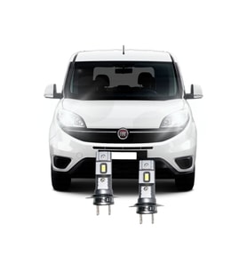 FIAT DOBLO 4 LED XENON KISA FAR AMPULÜ H7 Mini Led 2'li Set