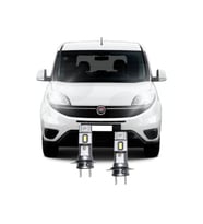 FIAT DOBLO 4 LED XENON KISA FAR AMPULÜ H7 Mini Led 2'li Set