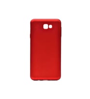 Samsung Galaxy J7 Prime Uyumlu Kılıf Zore Premier Silikon Kapak (Kırmızı)