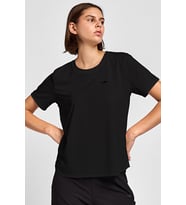 Kadın Koşu Kısa Kol T-Shirt 25B-2003 (Siyah)
