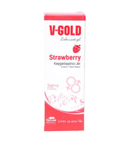 V-Gold Kayganlaştırıcı Jel Çilekli 75ML Lubricant Gel Strawberry