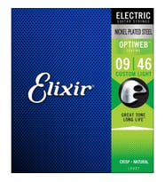 ELIXIR 19027 OPTIWEB CUSTOM LIGHT ELEKTRO GİTAR TELİ (9-46)