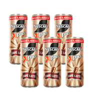 Nescafe Xpress Cafe Latte Sekersiz 250 ml x 6 Adet