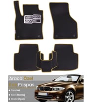 BMW 1 SERİSİ E88 CABRİO (2004-2011) Uyumlu EVA Paspas Tam Set–Araca Özel,Su Geçirmez,Kolay Montaj