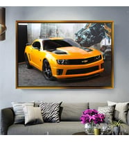 Altın Çerçeveli dekoratif tablo a427 (Gold)