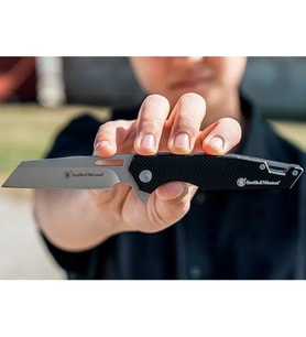 Smith Wesson® Sideburn Katlanır Çakı 3in Satin Wharncliffe Blade 1117235