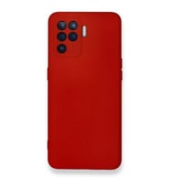 Coverzone Oppo Reno 5 Lite ?le Uyumlu K?l?f Z-Mara Lansman Vieri Tam Koruma Arka Kapak Kamera Koruma �?k?nt?l? P�r�zs�z Y�zey K?rm?z?
