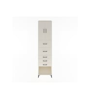 Hyperion Dolap 2 Raflı 5 Çekmeceli 2 Kapaklı 60x44x243 Aytaşı-Aytaşı