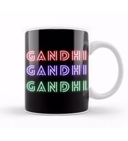Gandhi Quotes Gifts   Vintage Retro Rainbow Style Kupa Bardak Porselen