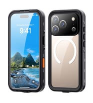 iPhone 17 Pro Kılıf 1-1 Su Geçirmez Kılıf (Siyah)