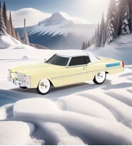 Ultratekno 1966 Cadillac Model Retro Araba Bluetooth Hoparlör Fm Radyo USB Tf Aux Destekli Speaker (Bej)