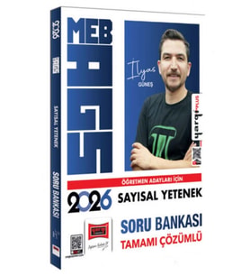 Yargı Meb AGS Sayısal Yetenek Çözümlü Soru Bankası İlyas Güneş 2026