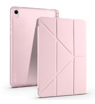 Fuchsia Galaxy Tab S11 ile Uyumlu Kalem Bölmeli Tri Folding Kılıf