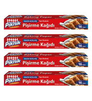 Piknik Pisirme Kagıdı Kesilmis 42x37 cm 16 lı x 4 Adet