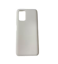 Redmi Note 10 ile Uyumlu Cappy Silikon Kılıf Beyaz