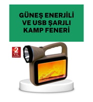 Mey İthalat® Güneş Enerjili Alev Efektli Lamba – COB Teknolojili, Dış Mekan Aydınlatma
