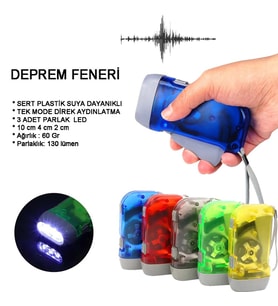 Elle Şarj Edilebilen Fener Wt-092 (Siyah)