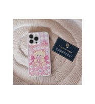 OPPO A15/A15S Uyumlu Cute Baby Bear Tasarımlı Şeffaf Kılıf