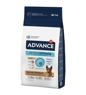 Advance Alman Kurtları için Hindili Yetişkin Köpek Maması 12 Kg