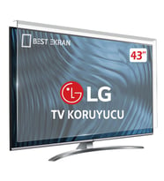 LG 43" inç 109 Ekran Tv Ekran Koruyucu - Kırılmaz Ekran Koruyucu Paneli