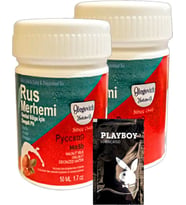 Playboy Valnut Milk &amp; Walnut Rus Merhemi 2 Adet x 50 ml Kadın Özel Bölge Tüylere Krem + Yanında