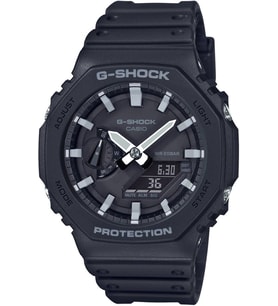 CASIO G-SHOCK GA-2100-1ADR SİYAH SİLİKON KORDON ANALOG/DİJİTAL ERKEK KOL SAATİ