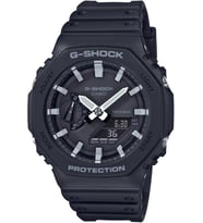 CASIO G-SHOCK GA-2100-1ADR SİYAH SİLİKON KORDON ANALOG/DİJİTAL ERKEK KOL SAATİ