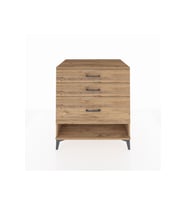 Kronos Şifonyer 3 Çekmeceli 88x59x96 Çam-Çam