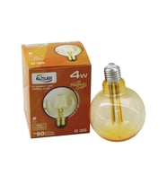 4W - E27 GOLD COLOR FLAMENT RUSTİK AMPUL 400LUMEN - 2200K KIRILMAZ GÖVDE (5343)