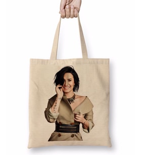 Demi Lovato Bez Çanta Uzun Saplı